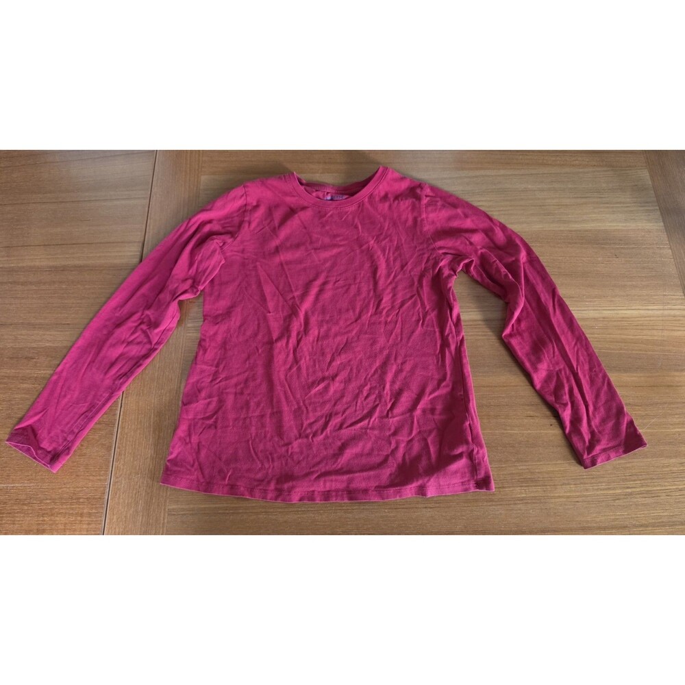 Lands' End Girl's Long Sleeve Red Top Size L/G  US (14) READ Description
